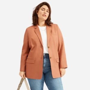 Everlane Cotton-Linen Blazer